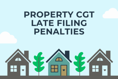 capital gains tax - properties in a row