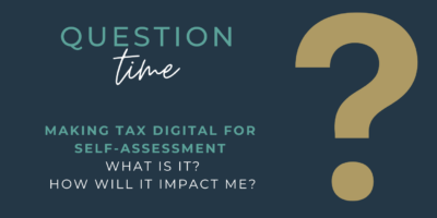 a question mark with the question making tax digital for self-assessment